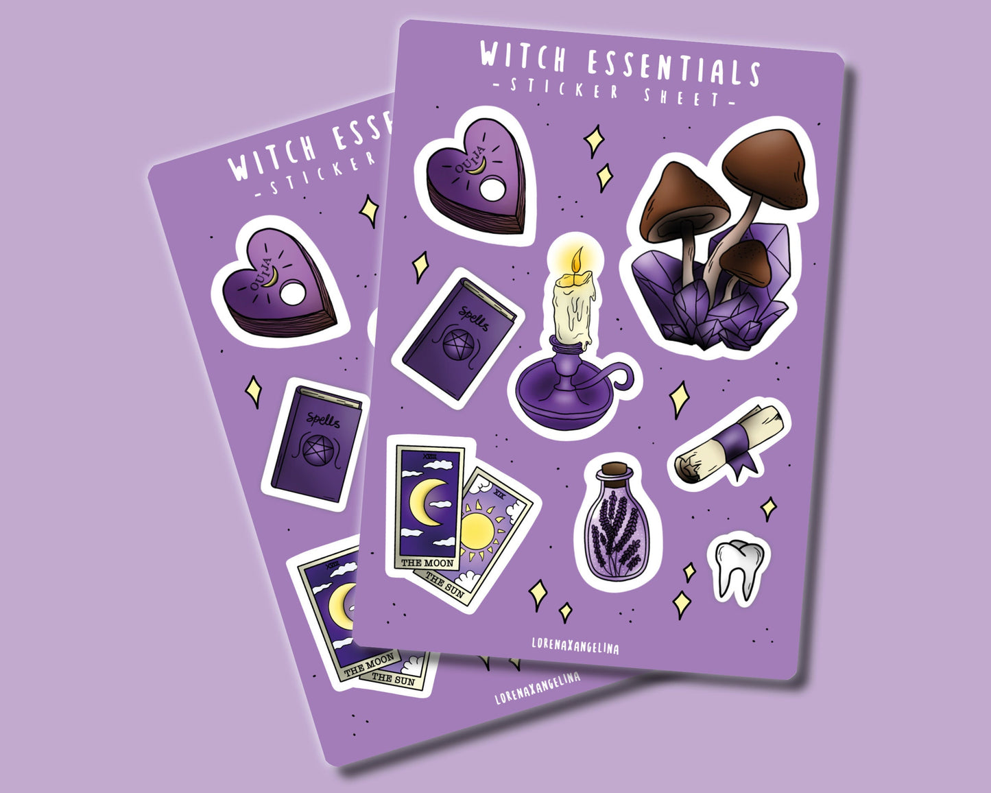 Witch Essentials Sticker Sheet