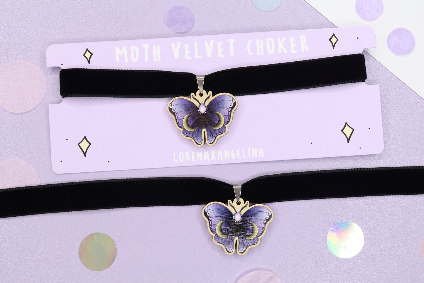Motten Velvet-Choker