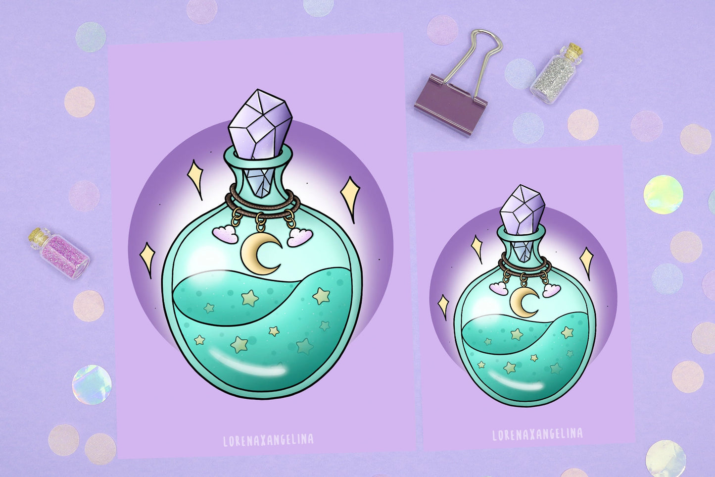 Dreamy Potion Kunstdruck