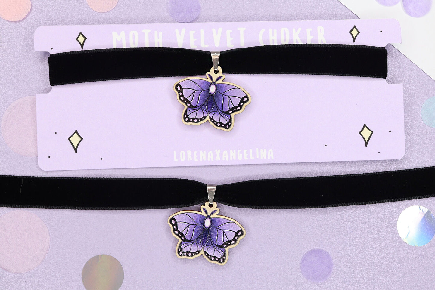 Motten Velvet-Choker