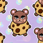 Cute Cookie Teddy Sticker