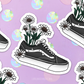 Flower Shoes Sticker