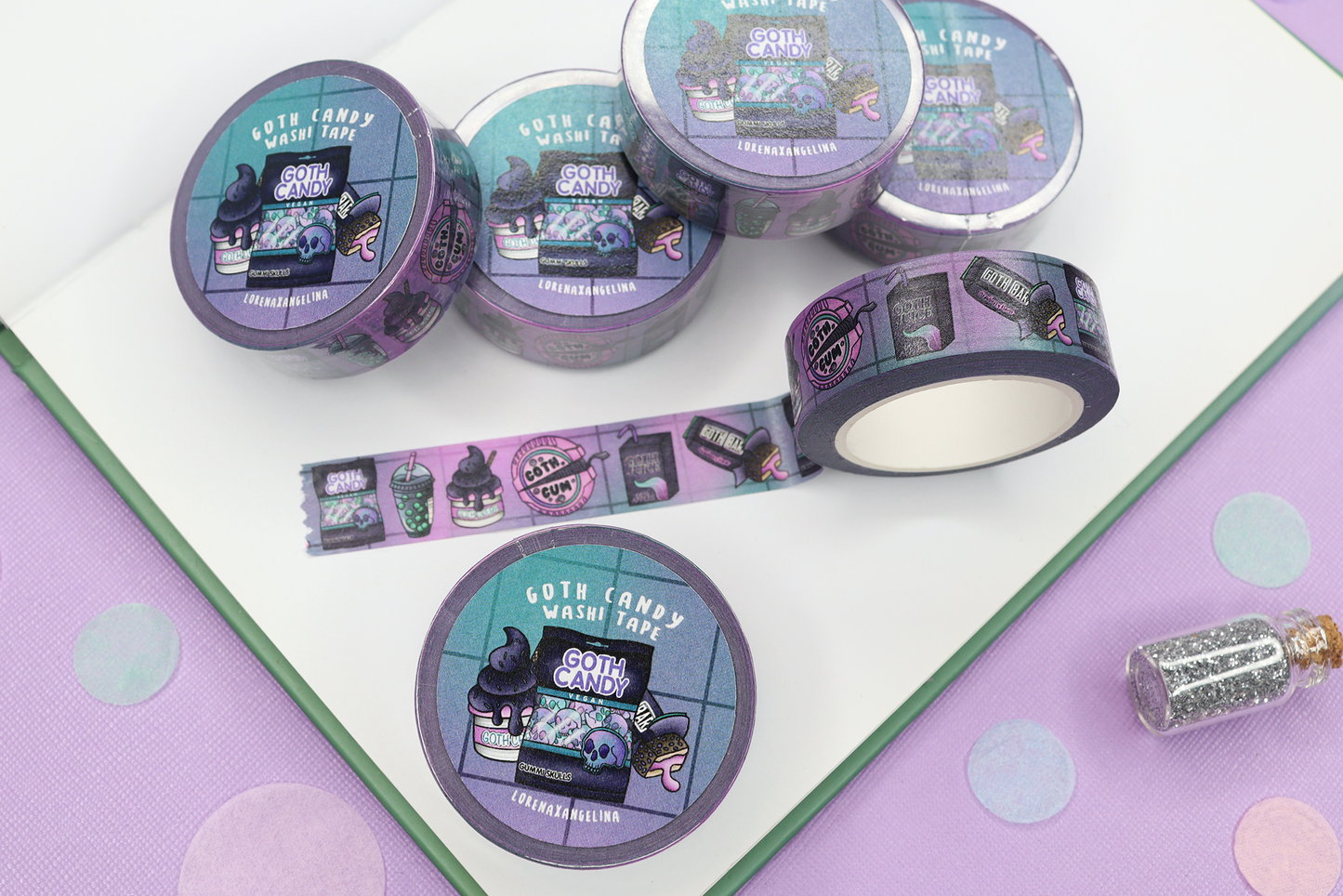 Goth Washi Tape Set