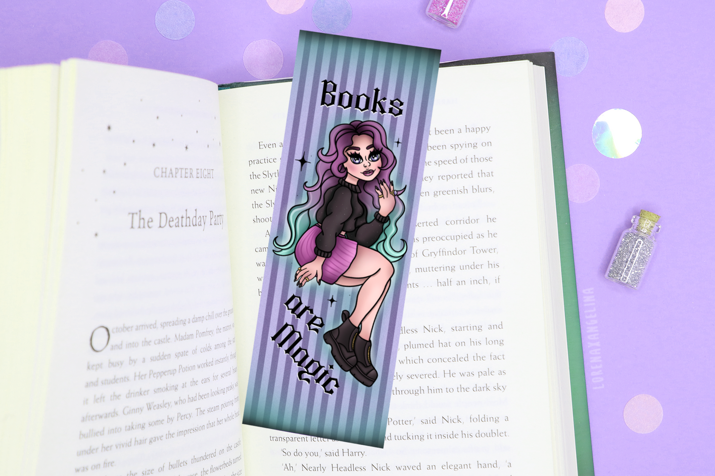 Goth Mania Highschool Bookmarks