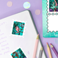 Ocean Stamps Mini Sticker Sheet