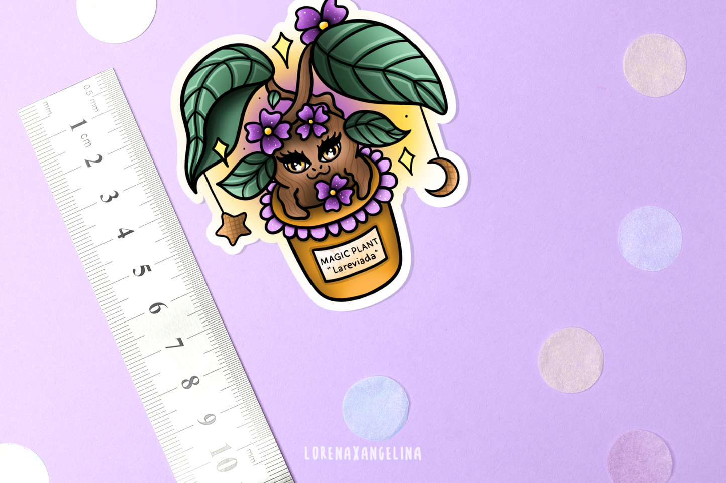 Witchy Plant Sticker