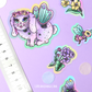 Spring Fairy Bunny Holographic Sticker Pack