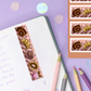 Teddy Bakery Washi Sticker Sheet