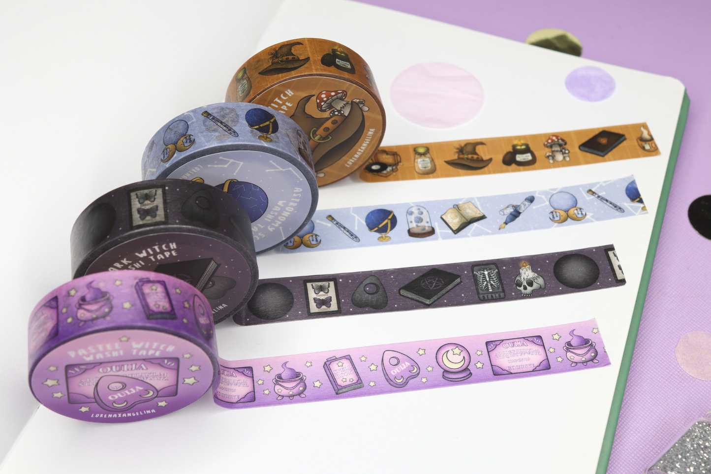 Witchy Washi Tape Set