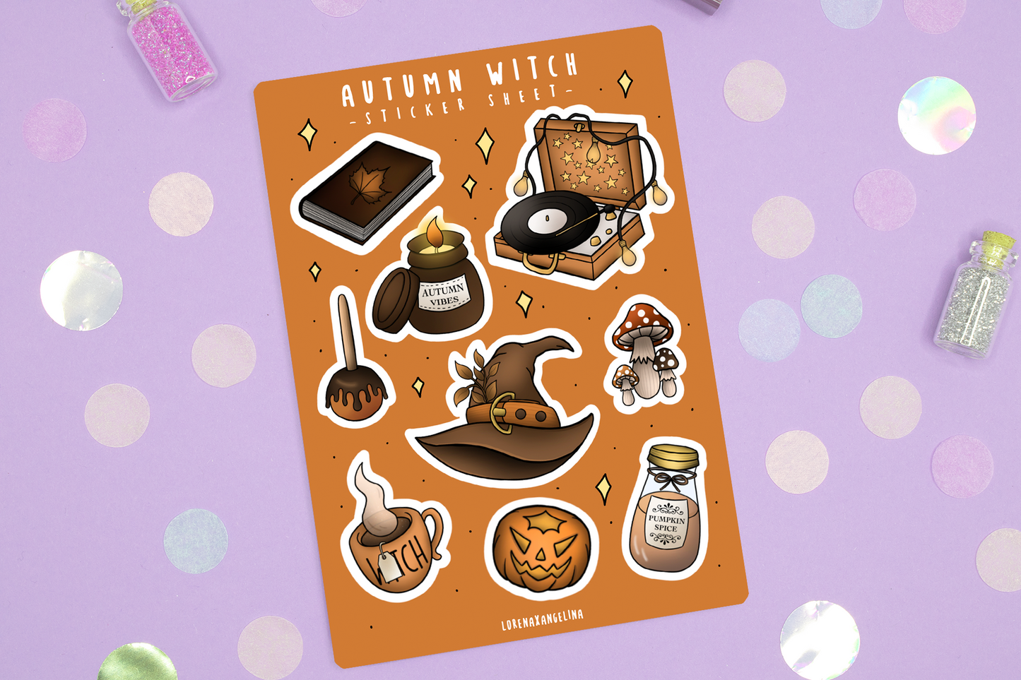 Witchy Sticker Sheets Set