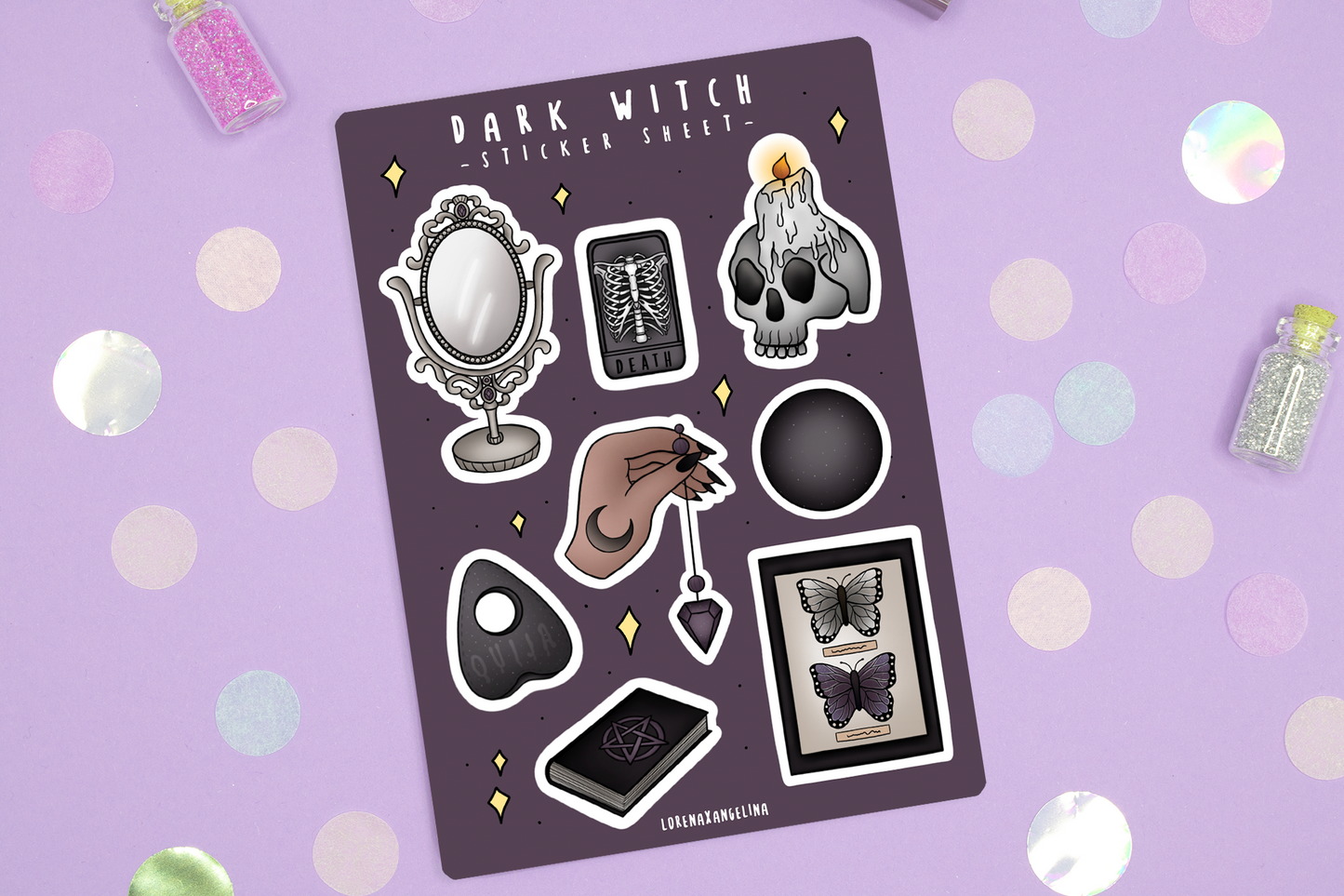 Witchy Sticker Sheets Set