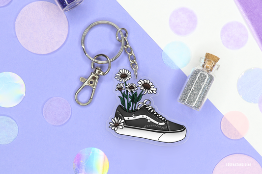 PREORDER Flower Sneaker Keychain