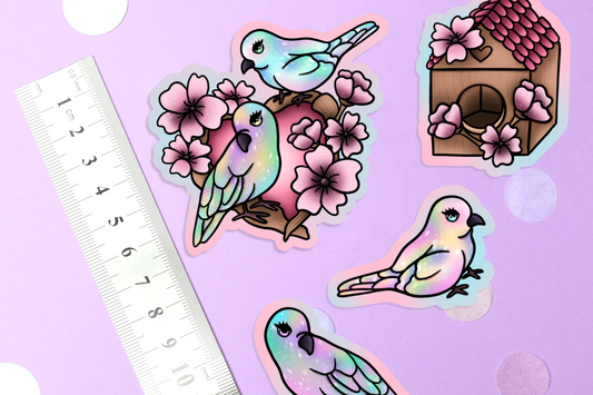 Love Birds Sticker Pack