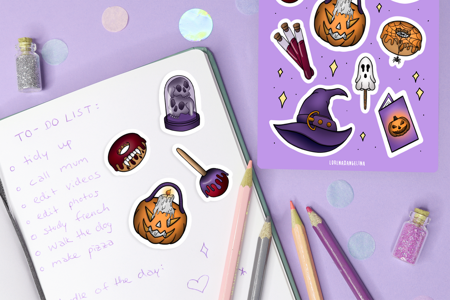 Halloween Sticker Set