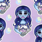 Fantasy Girls Sticker Set