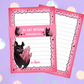 Vampire Notepad Set