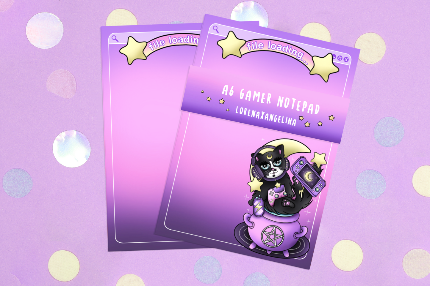 Witchy A6 Notepad Set