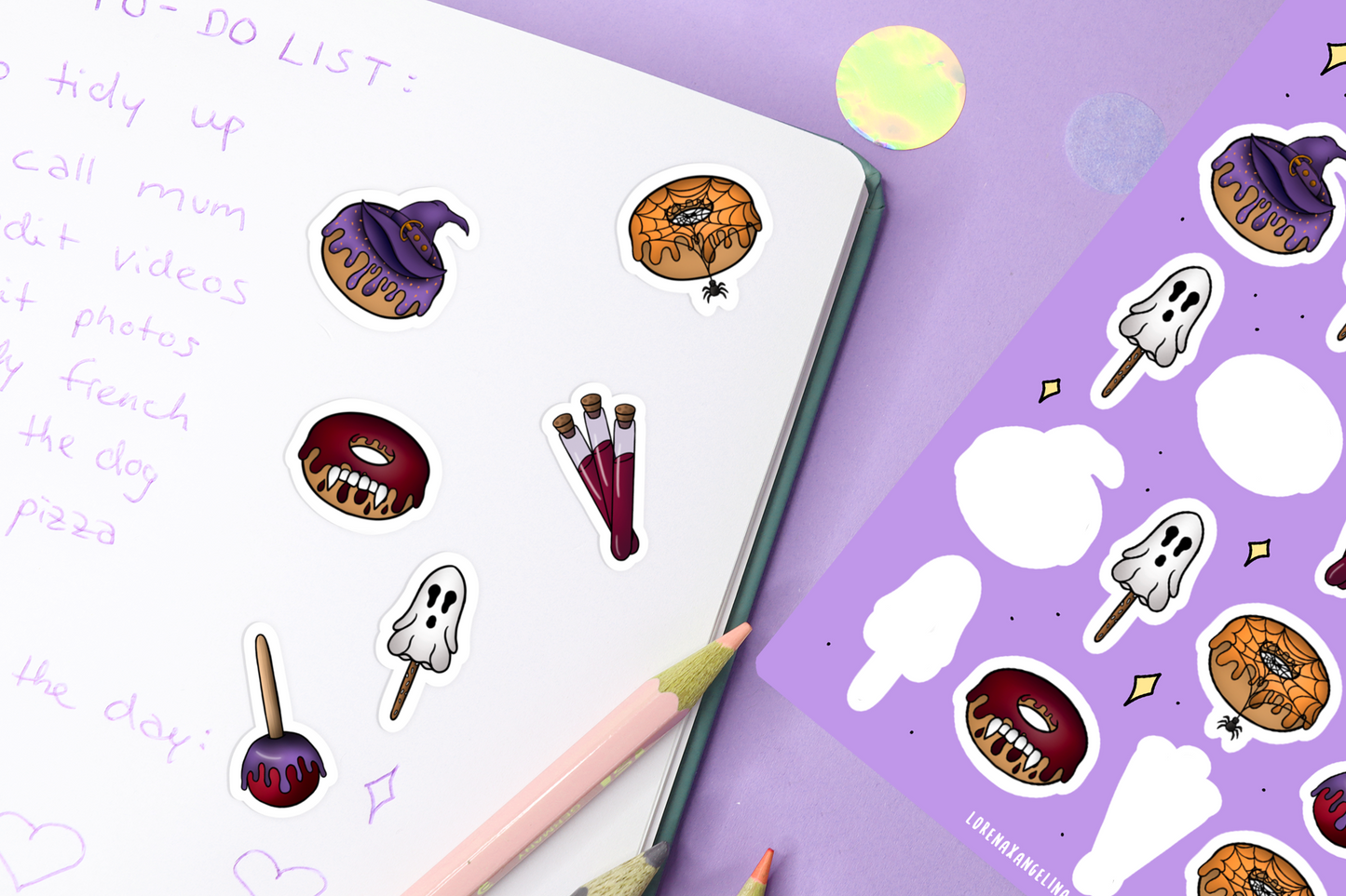 Halloween Sticker Set