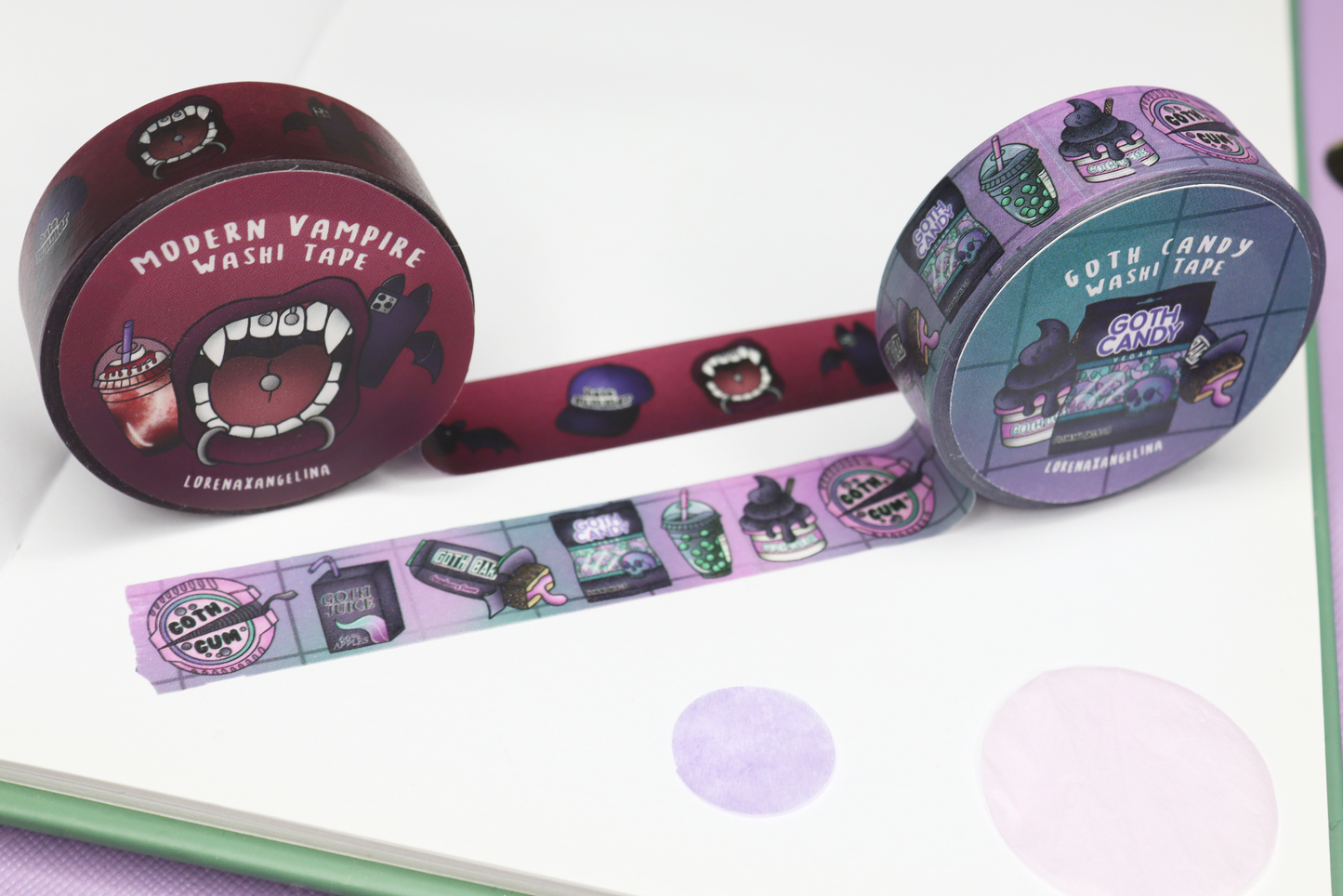 Goth Washi Tape Set