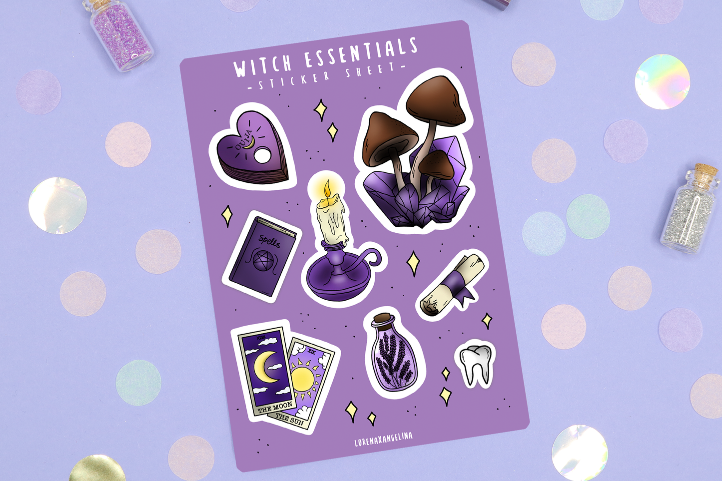 Witchy Sticker Sheets Set