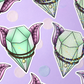 Zodiac Sign Taurus Crystal Sticker