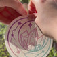 Crystal Moon Suncatcher Sticker