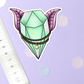 Zodiac Sign Taurus Crystal Sticker