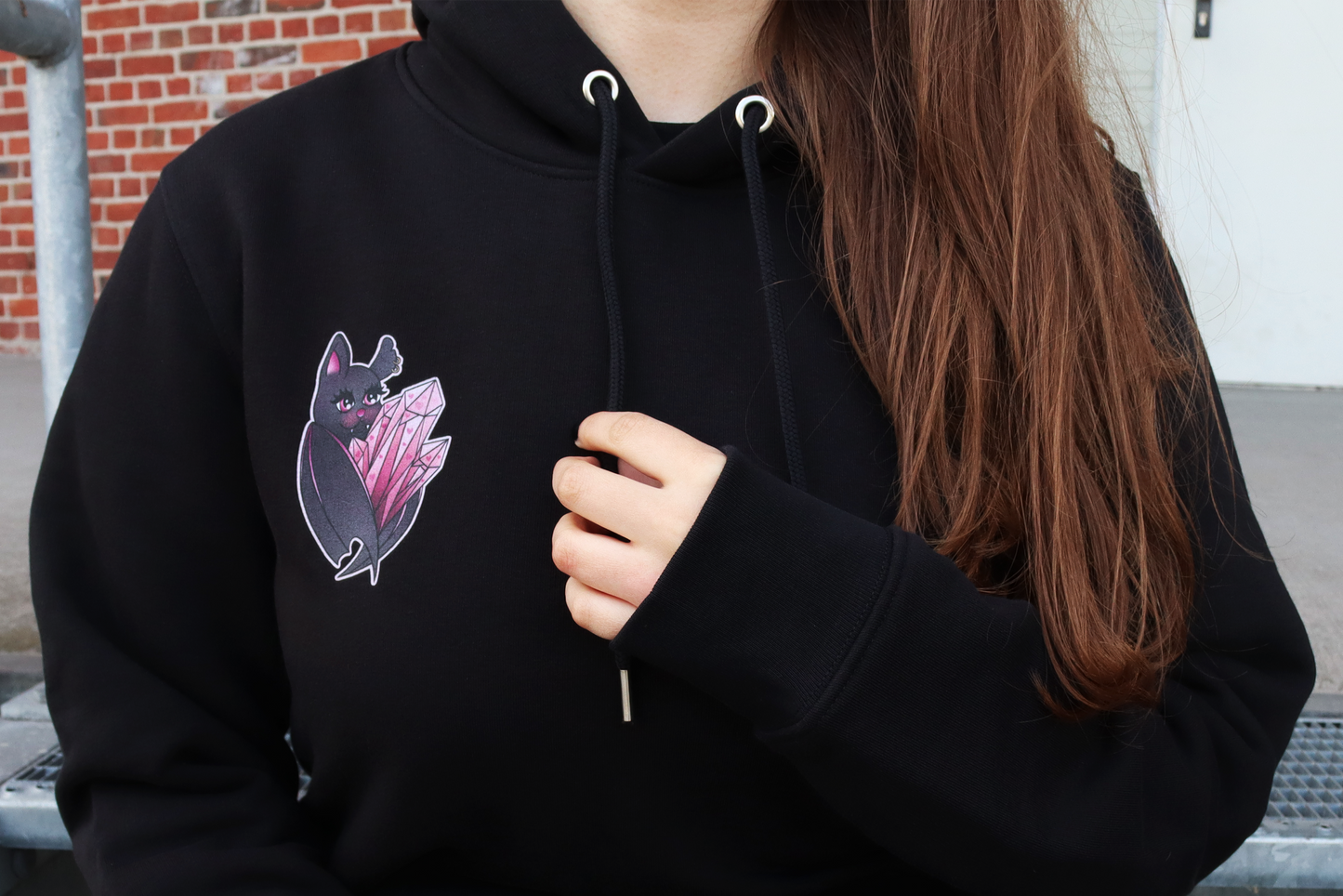 Crystal Bat - Organic Hoodie