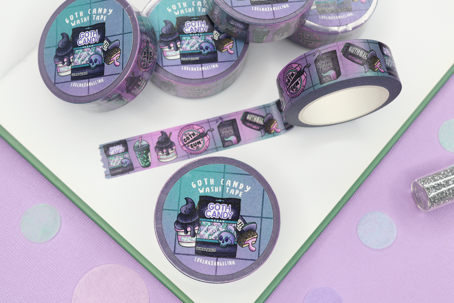 Goth Candy Washi Tape