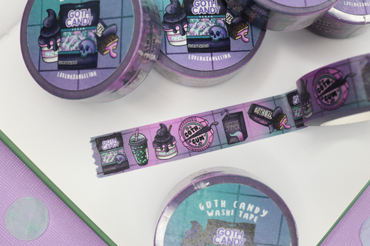 Goth Candy Washi Tape