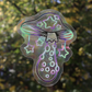 Mushroom Suncatcher Sticker