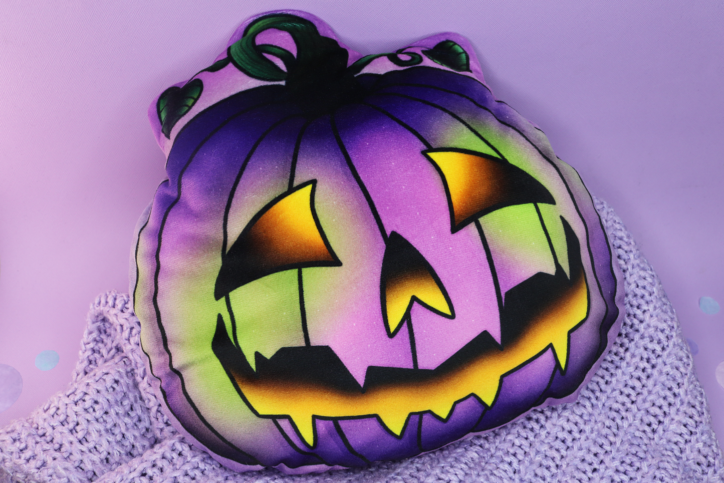 Spooky Pumpkin Pillow