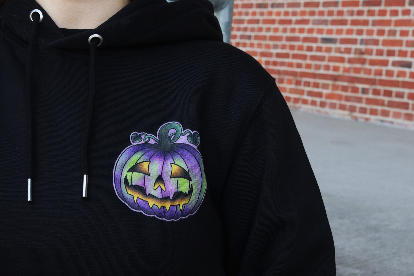 Spooky Pumpkin - Organic Hoodie