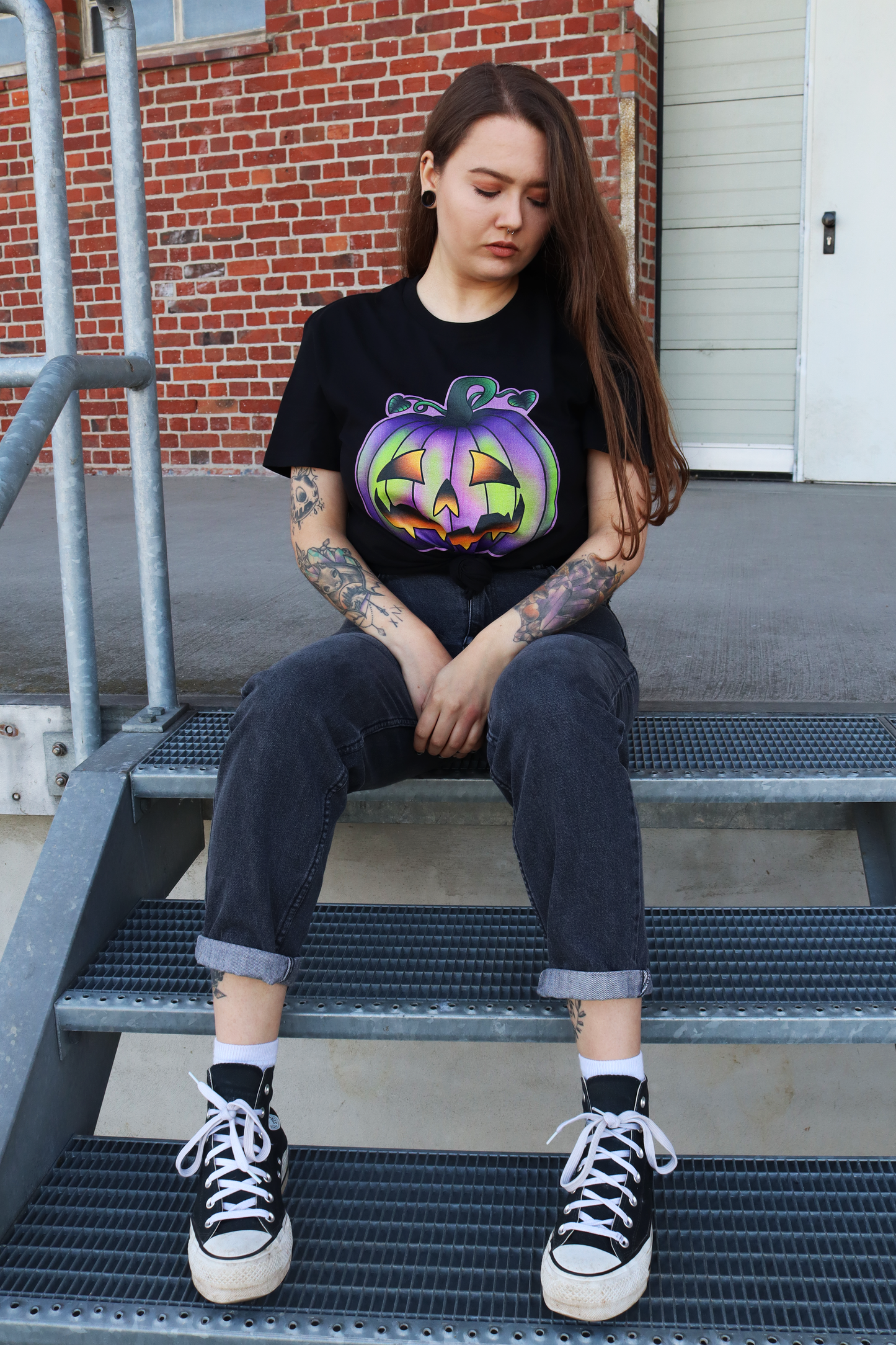 Spooky Pumpkin - Organic Shirt