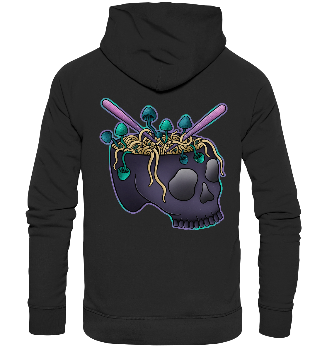 Ramen Skull - Organic Hoodie