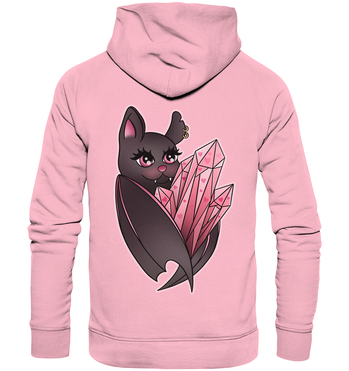 Crystal Bat - Organic Hoodie