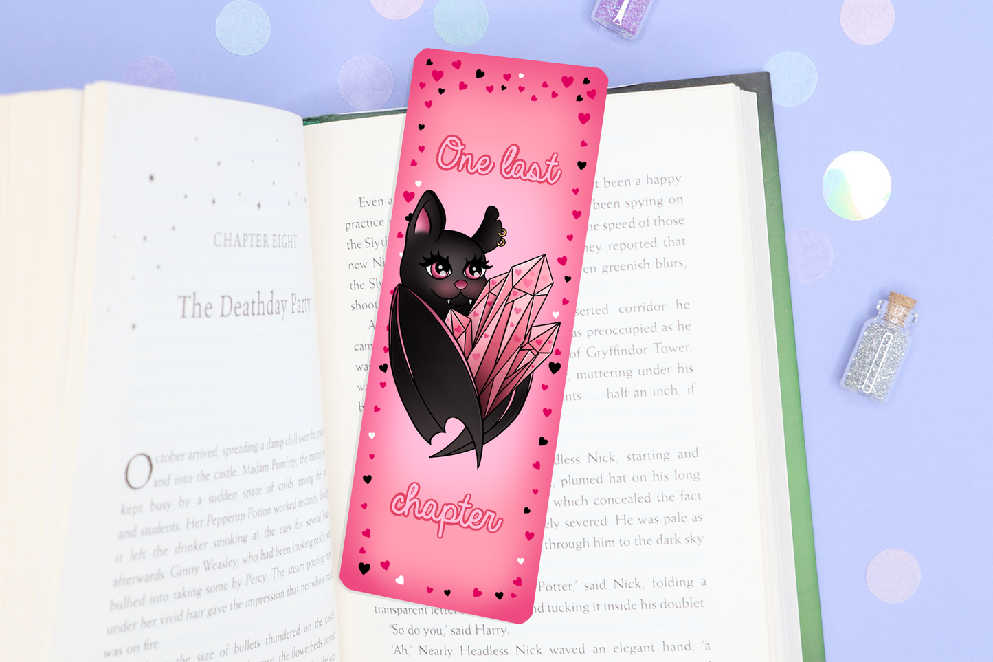 Crystal Bat bookmark