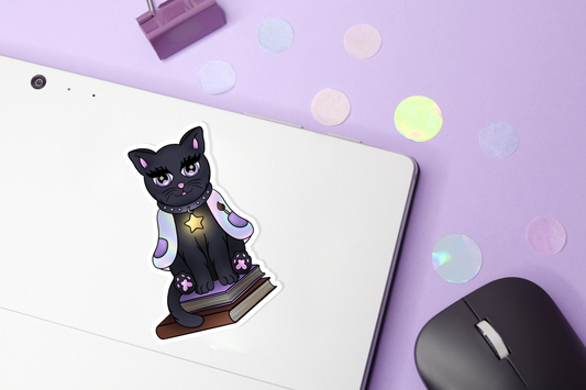 Magical Art Academia Cat Sticker