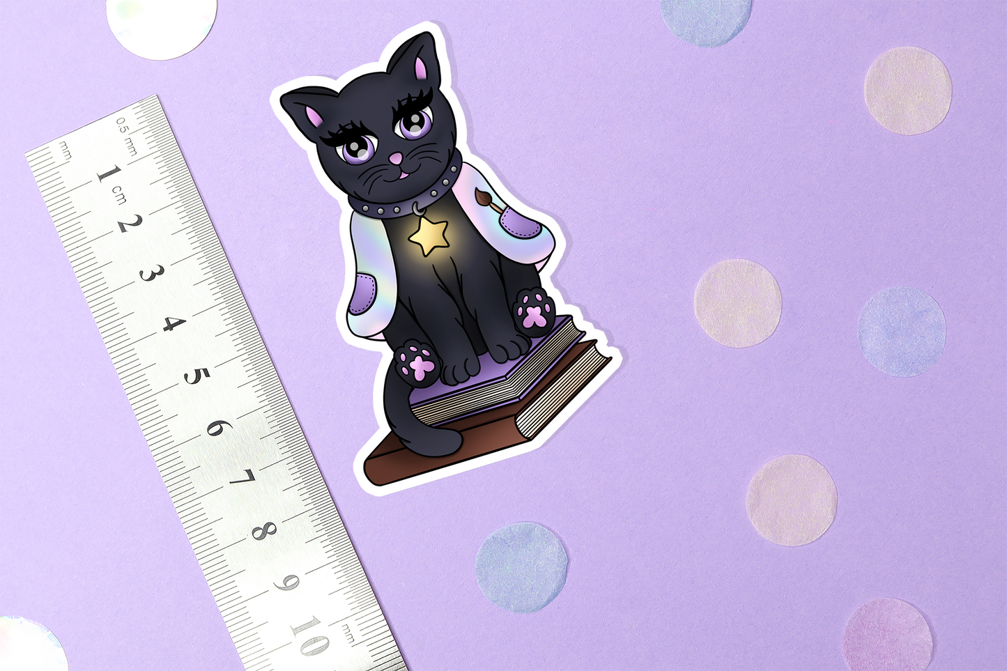 Magical Art Academia Cat Sticker