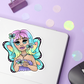 Rainbow Fairy Girl Sticker