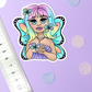 Rainbow Fairy Girl Sticker