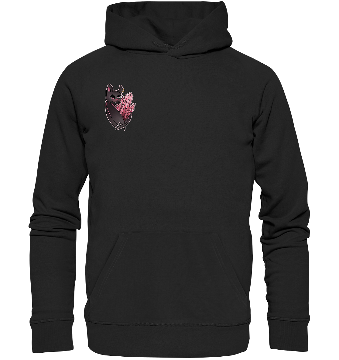 Crystal Bat - Organic Hoodie