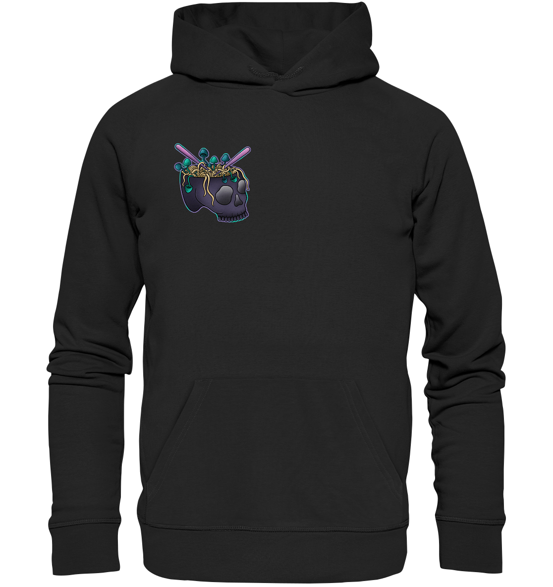 Ramen Skull - Organic Hoodie