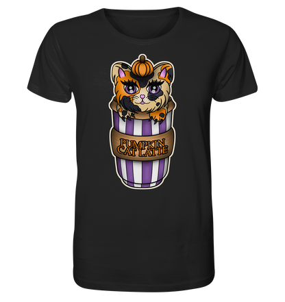 Pumpkin Cat Latte - Organic Shirt