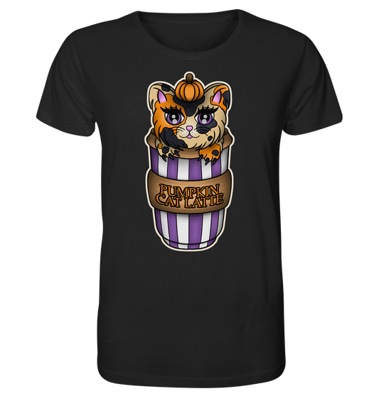 Pumpkin Cat Latte - Organic Shirt