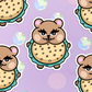 Hamster Burger Sticker