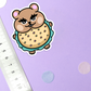 Hamster Burger Sticker