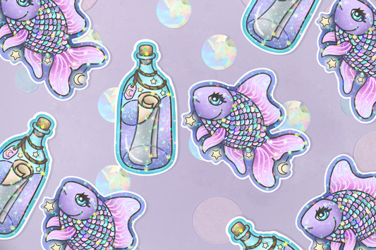 Galax-Sea Mermaid Sticker Pack