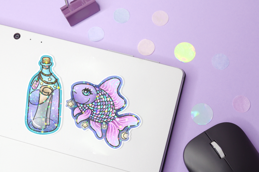 Galax-Sea Mermaid Sticker Pack