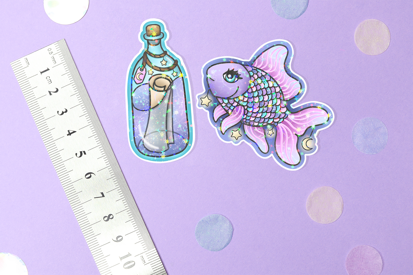 Galax-Sea Mermaid Sticker Pack